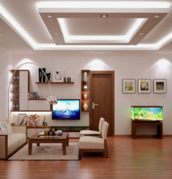 Có nên làm trần thạch cao không? Nên dùng loại nào thì tốt? cac-loai-la-phong-tran-nha-dep-4