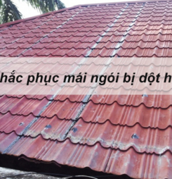 Cách khắc phục mái ngói bị dột