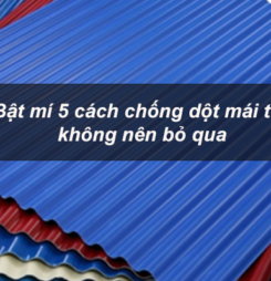 chống dột mái tôn