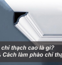 Phào chỉ thạch cao là gì? – Tổng hợp mẫu phào chỉ thạch cao đẹp phào chỉ thạch cao