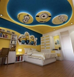 trần thạch cao phòng ngủ