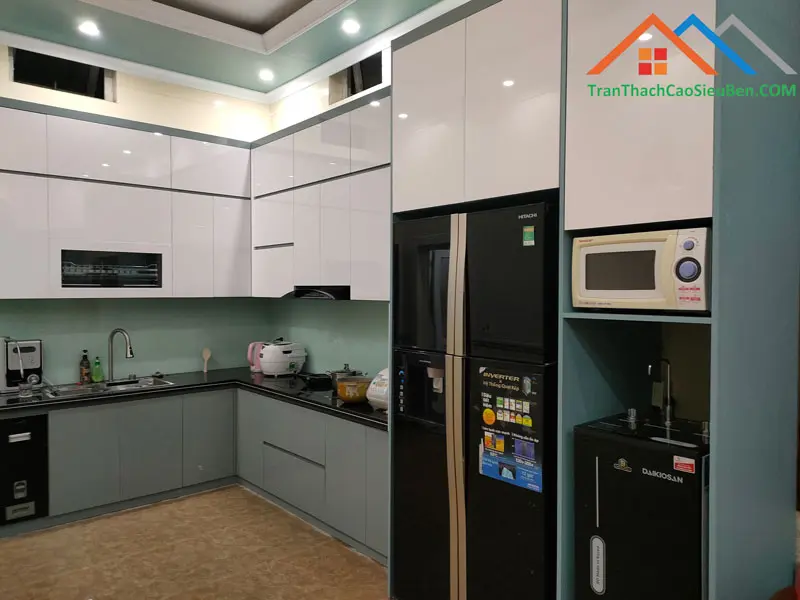 Đơn vị thiết kế thi công nội thất tại Vinh Nghệ An tủ bếp